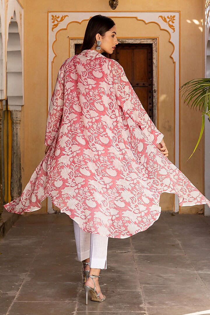 White Cotton Pant Set by Inara Jaipur at Pernia's Pop Up Shop