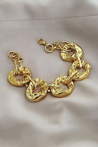 Gold Motif Bracelet by BBLINGG
