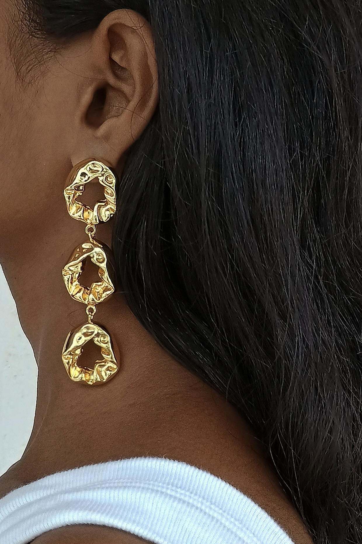 Gold Dangler Earning by BBLINGG at Pernia's Pop Up Shop
