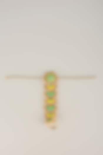 Multi-Colored Pearl Beaded Haathphool by Bauble Bazaar at Pernia's Pop Up Shop