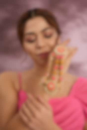 Multi-Colored Stone & Silk Thread Haathphool by Bauble Bazaar at Pernia's Pop Up Shop