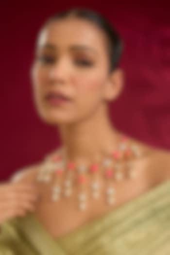 Multi-Colored Pearl Necklace by Bauble Bazaar at Pernia's Pop Up Shop