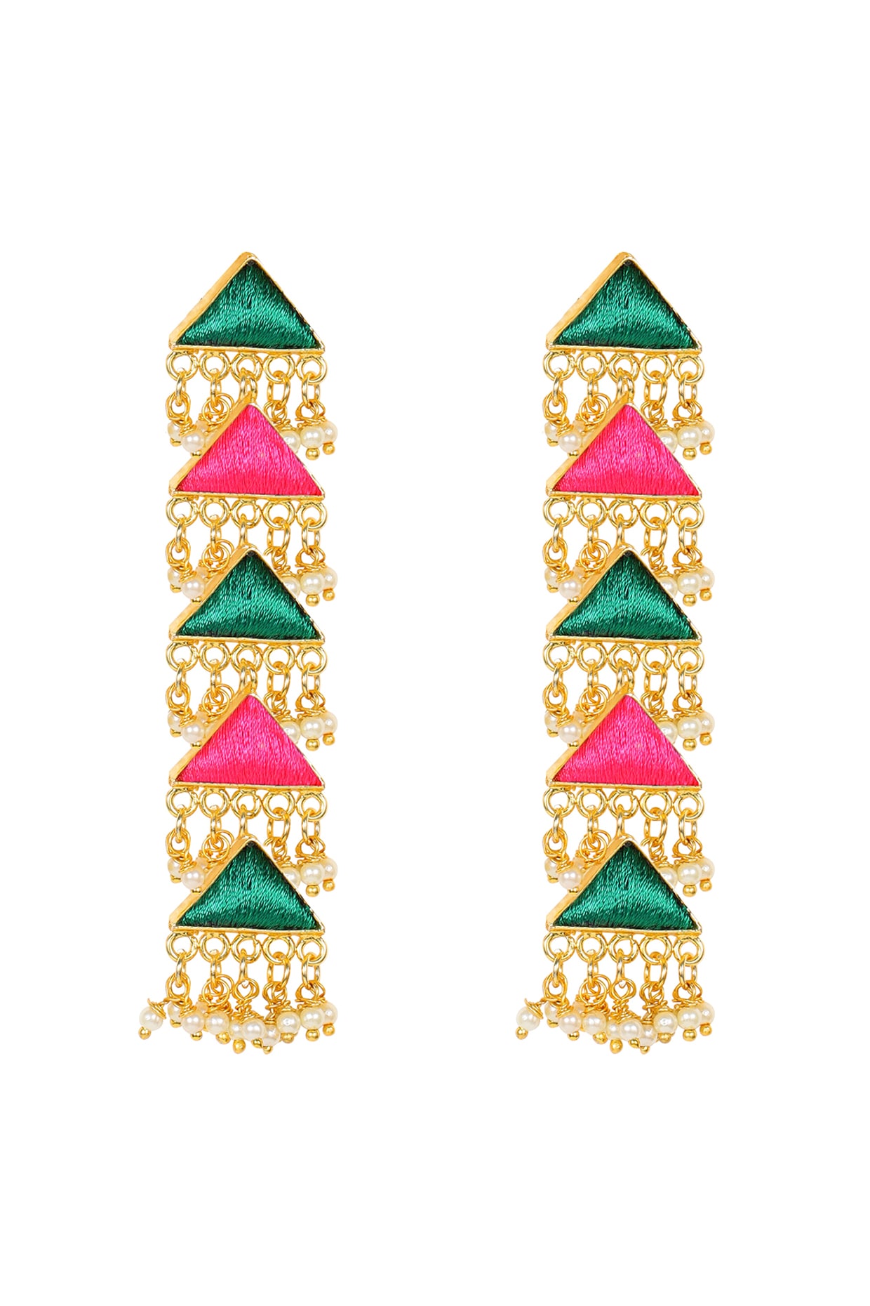 Share more than 126 triangle shape earrings gold