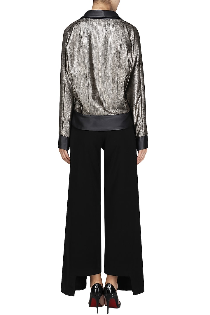 Dual tone metallic bomber jacket available only at Pernia's Pop Up Shop.