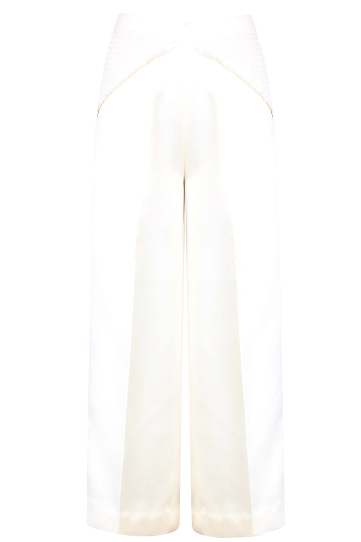 Ivory culotte pants available only at Pernia's Pop Up Shop.