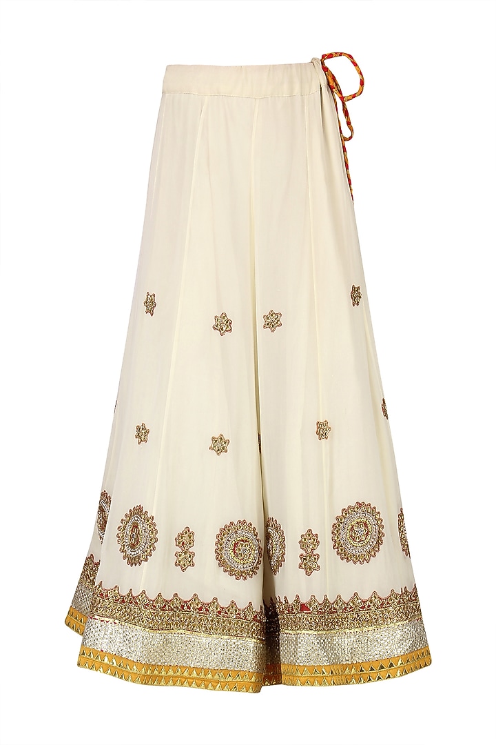 Black and White Embroidered Lehenga Set available only at Pernia's Pop Up Shop.