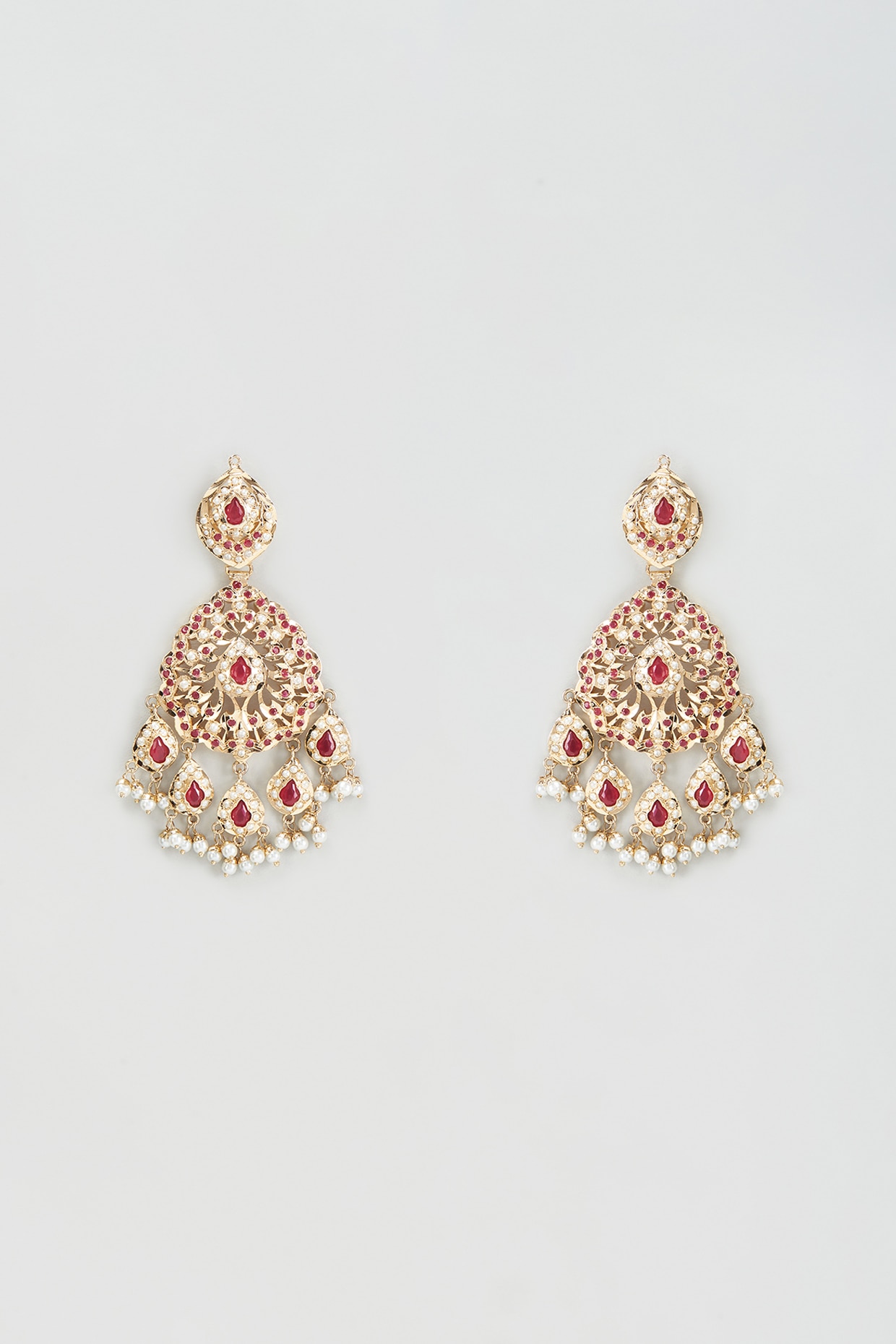 Buy Red Earrings for Women by Karatcart Online | Ajio.com