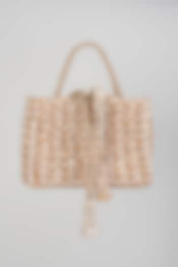 Gold & Silver Velvet Clutch by BEAU MONDE at Pernia's Pop Up Shop