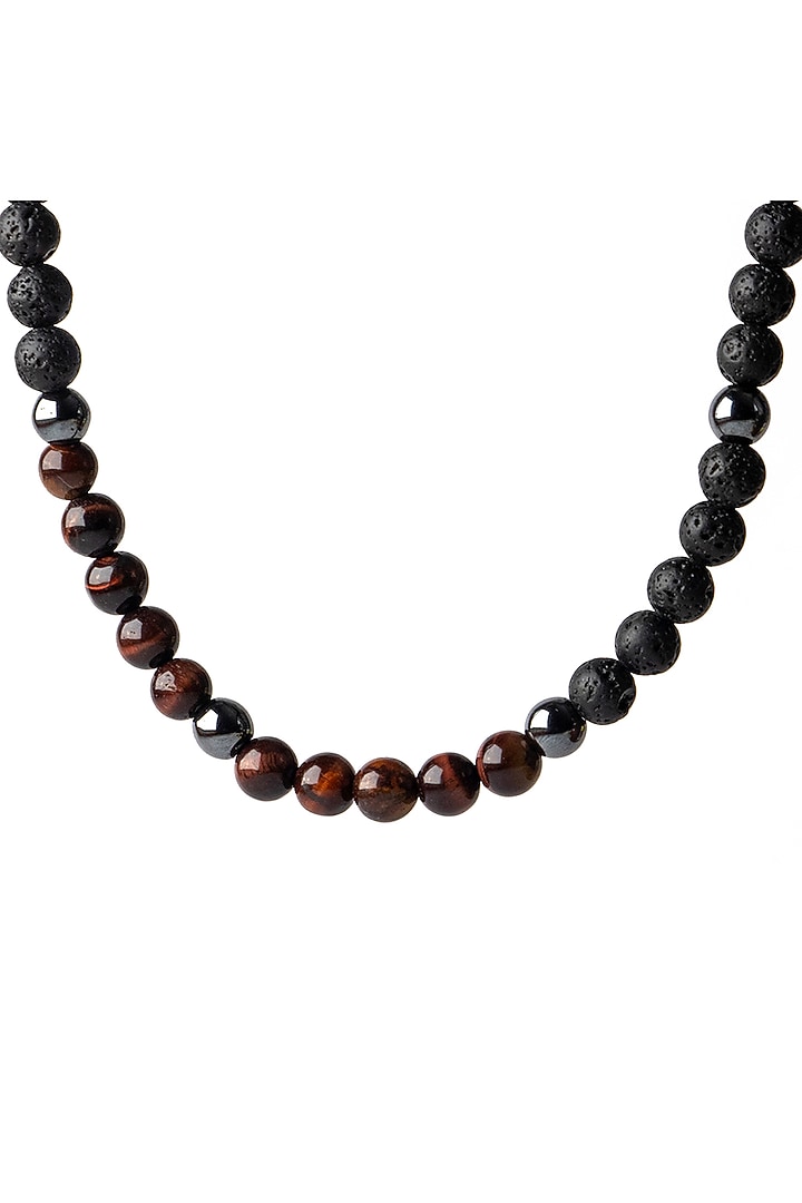 Black Beaded Necklace by Bebajrang at Pernia's Pop Up Shop