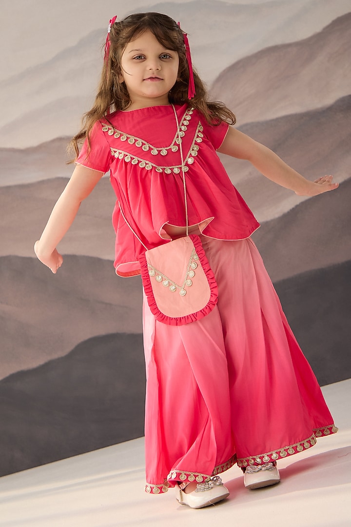 Pink Cotton Muslin Co-Ord Set by Be Bonnie at Pernia's Pop Up Shop