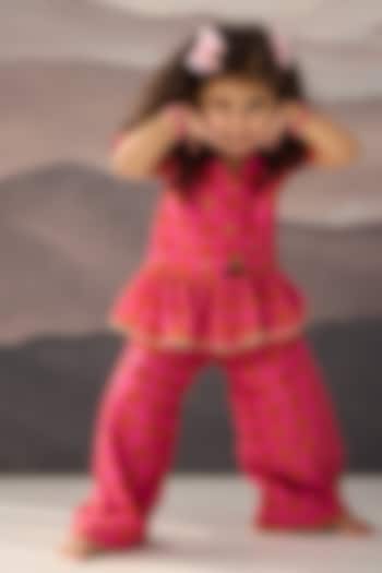 Pink Cotton Muslin Co-Ord Set by Be Bonnie at Pernia's Pop Up Shop