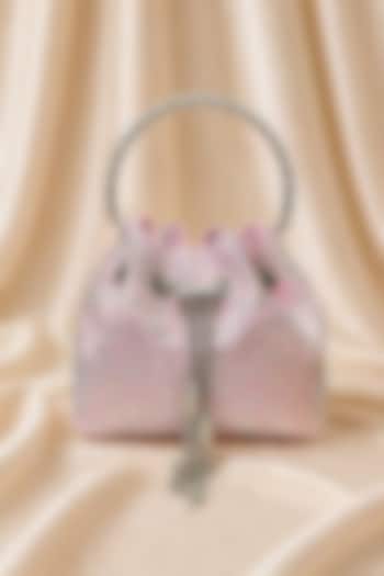 Pink Satin Bag by Be Chic at Pernia's Pop Up Shop