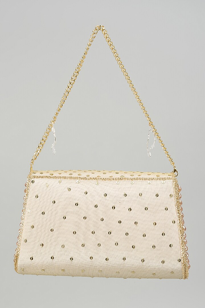 Gold Soft Velvet Clutch by Be Chic at Pernia's Pop Up Shop