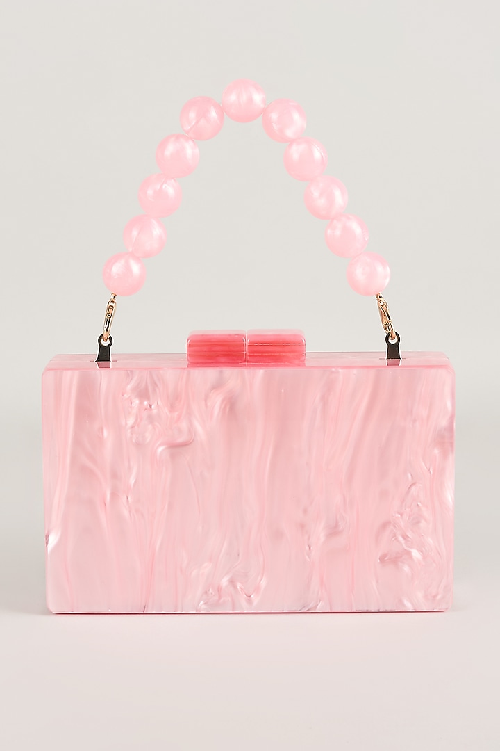 Pink Resin Handbag by Be Chic at Pernia's Pop Up Shop