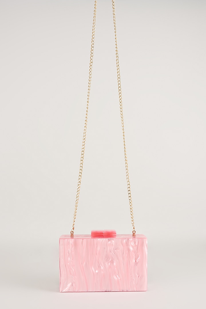 Pink Resin Handbag by Be Chic at Pernia's Pop Up Shop