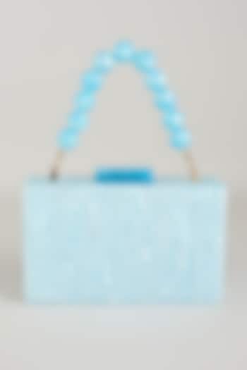 Blue Resin Handbag by Be Chic at Pernia's Pop Up Shop