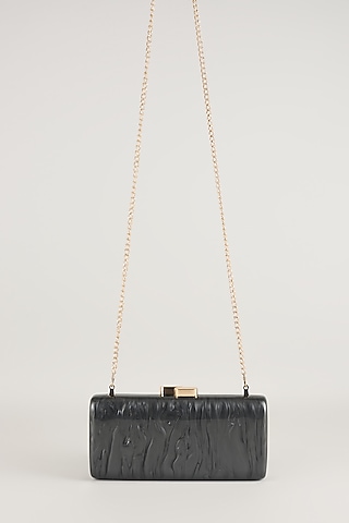 Black Resin Purse by Be Chic