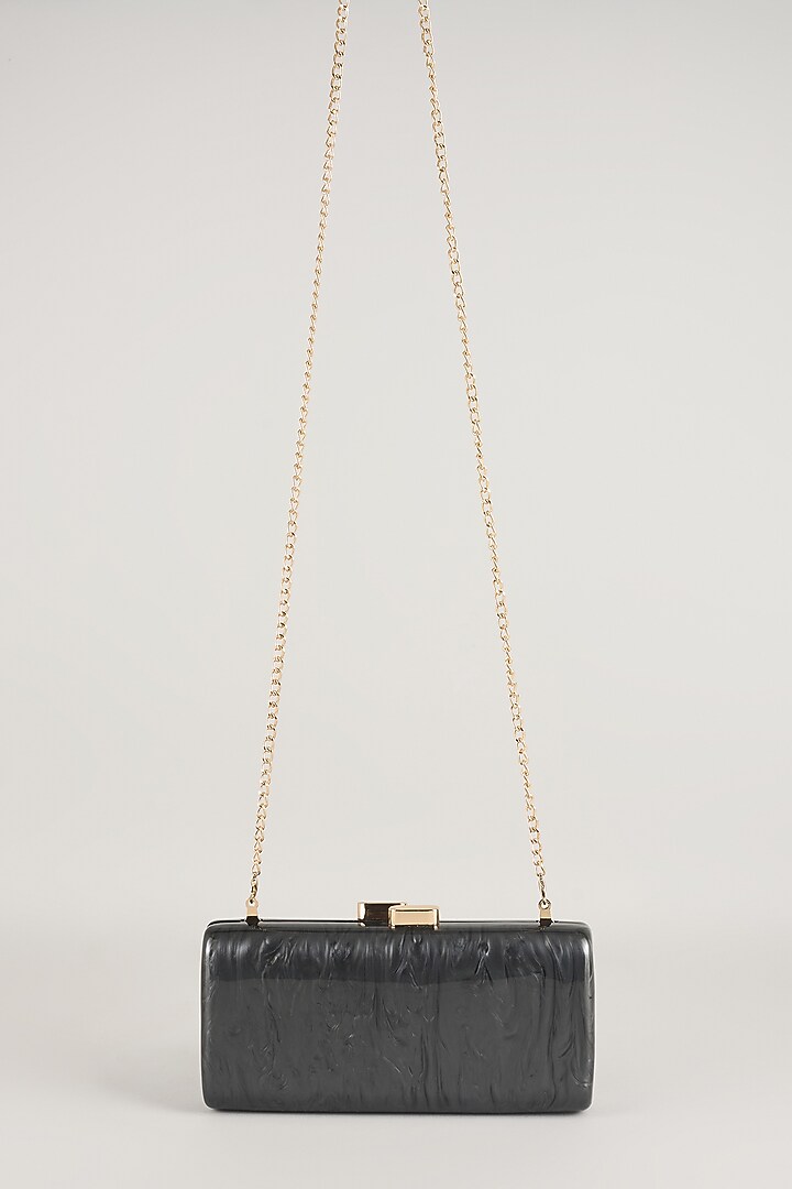 Black Resin Purse by Be Chic at Pernia's Pop Up Shop
