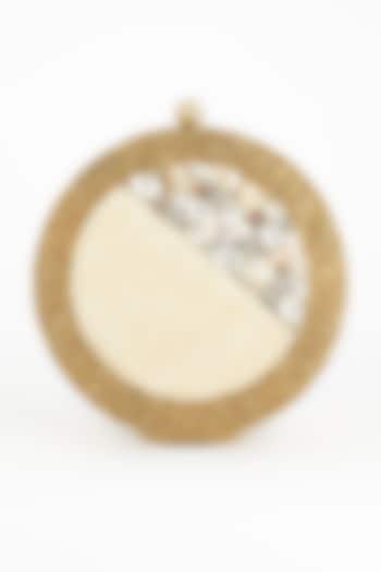 Dull Gold Swarovski Crystal Clutch by Be Chic at Pernia's Pop Up Shop