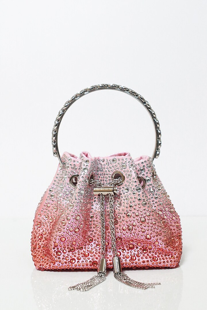 Pink Crystal Potli by Be Chic at Pernia's Pop Up Shop