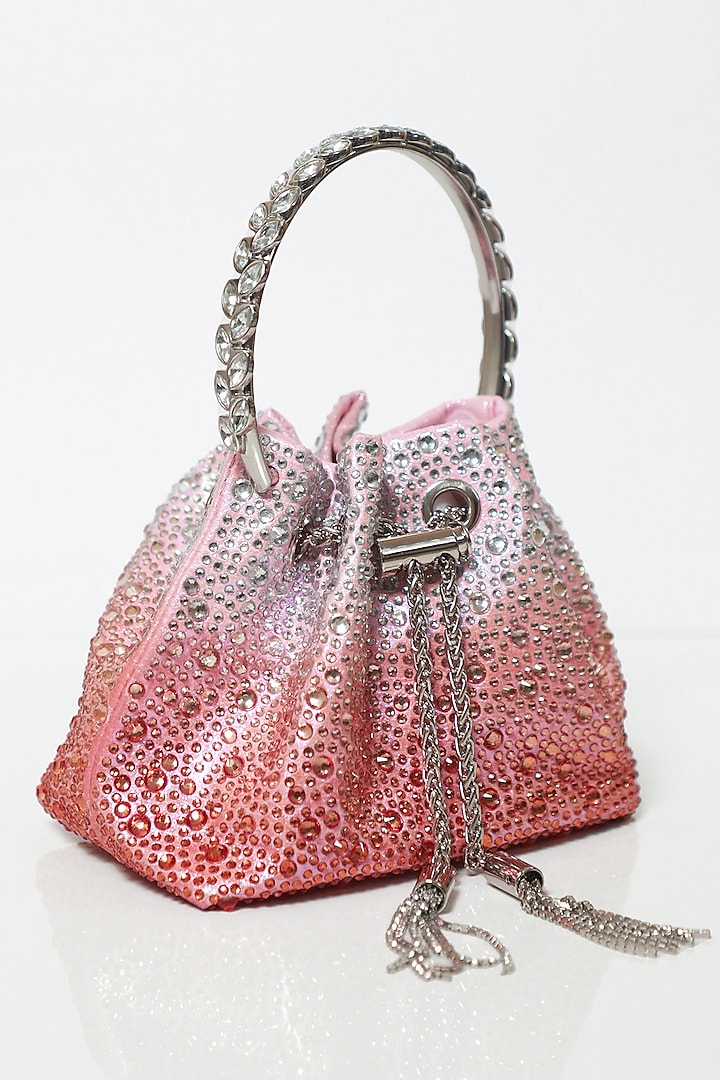 Pink Crystal Potli by Be Chic at Pernia's Pop Up Shop