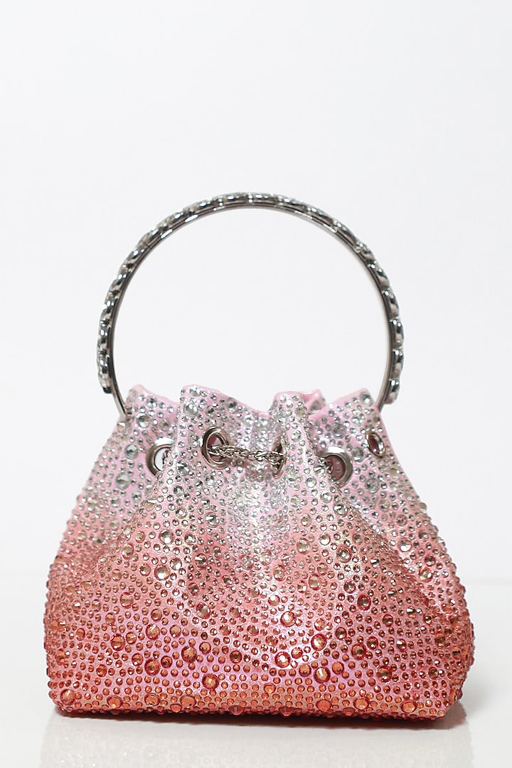 Pink Crystal Potli by Be Chic at Pernia's Pop Up Shop