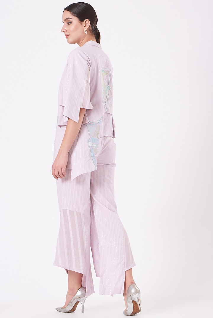 Purple Cotton Pants by Beejoliyo at Pernia's Pop Up Shop