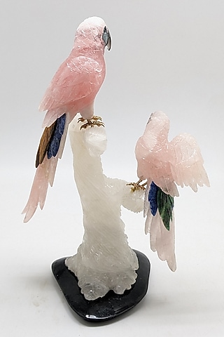 Pink & White Semi-Precious Stones Showpiece by Bespoke Home Jewels