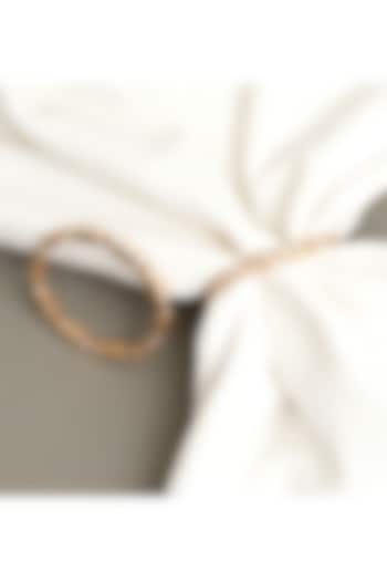 Gold Plated Kundan Polki Bangles (Set Of 2) by Beryachi at Pernia's Pop Up Shop