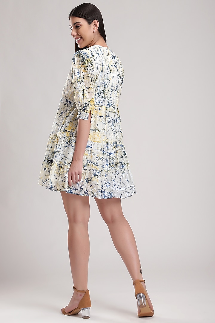 White Embroidered Doll Summer Dress by Be True at Pernia's Pop Up Shop