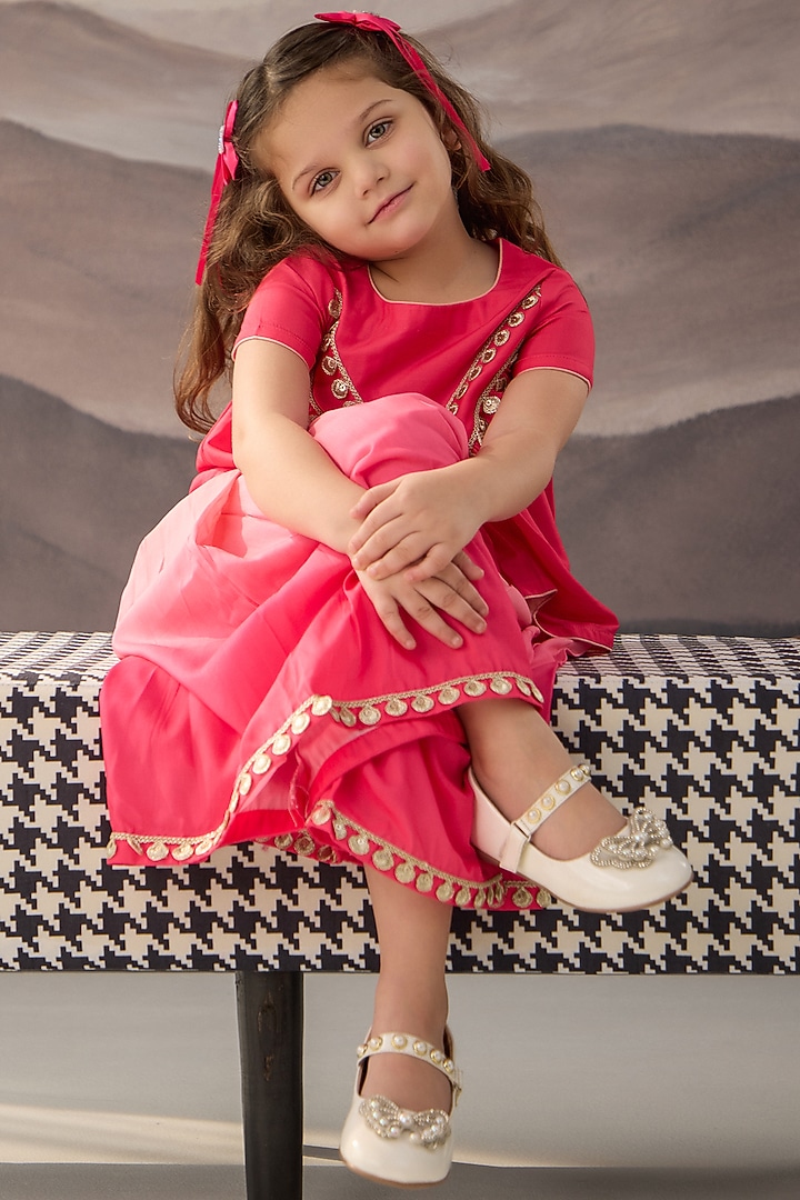 Pink Cotton Muslin Co-Ord Set by Be Bonnie at Pernia's Pop Up Shop