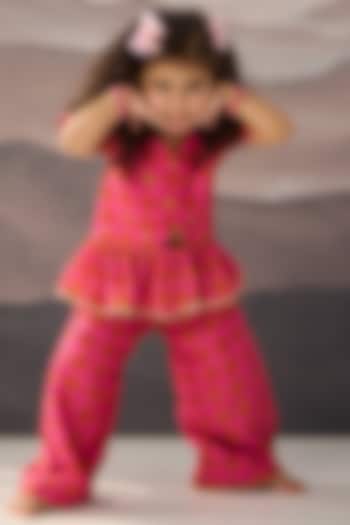 Pink Cotton Muslin Co-Ord Set by Be Bonnie at Pernia's Pop Up Shop