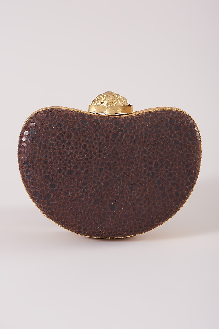 Gold & Blue Embellished Clutch by Be Chic at Pernia's Pop Up Shop