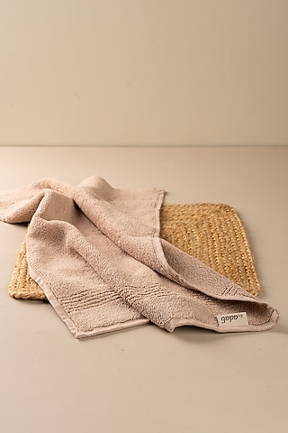 Beige Towels (Set of 8) by By ADAB