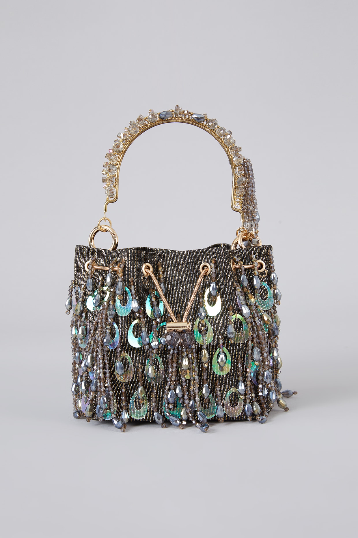 Buy Beige Lunan Handbag by Designer THE GARNISH COMPANY Online at Ogaan.com
