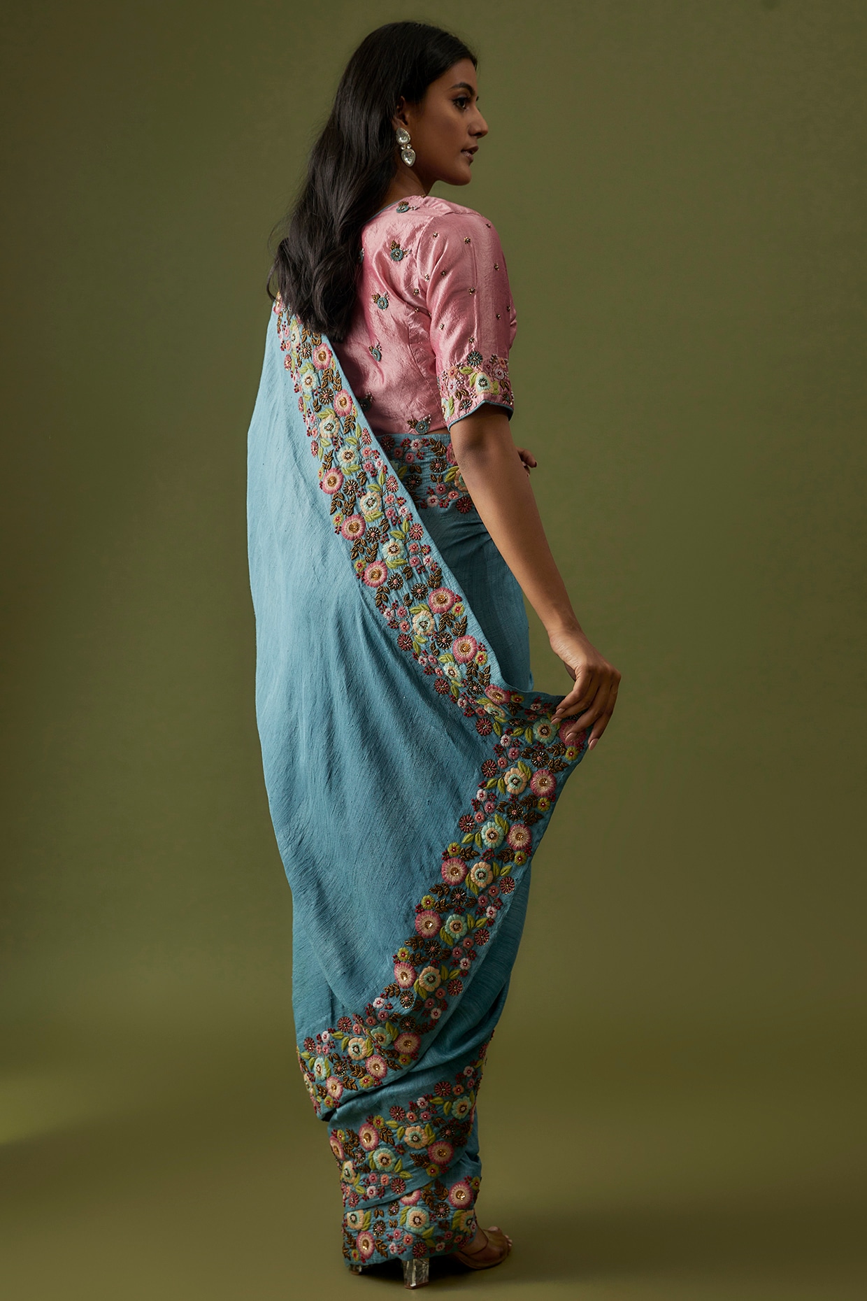 Organic Banarasi Sarees ,Soft Lichi Silk – Trendy and Traditional