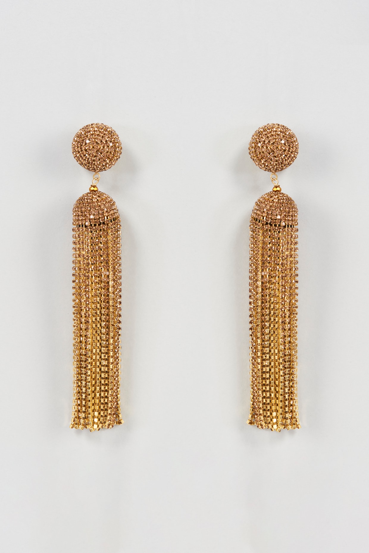 18karat yellow good handmade box chain drop/dangle with dot ball stud  earring amazing earring jewelry for girls indian tribal jewelry | TRIBAL  ORNAMENTS