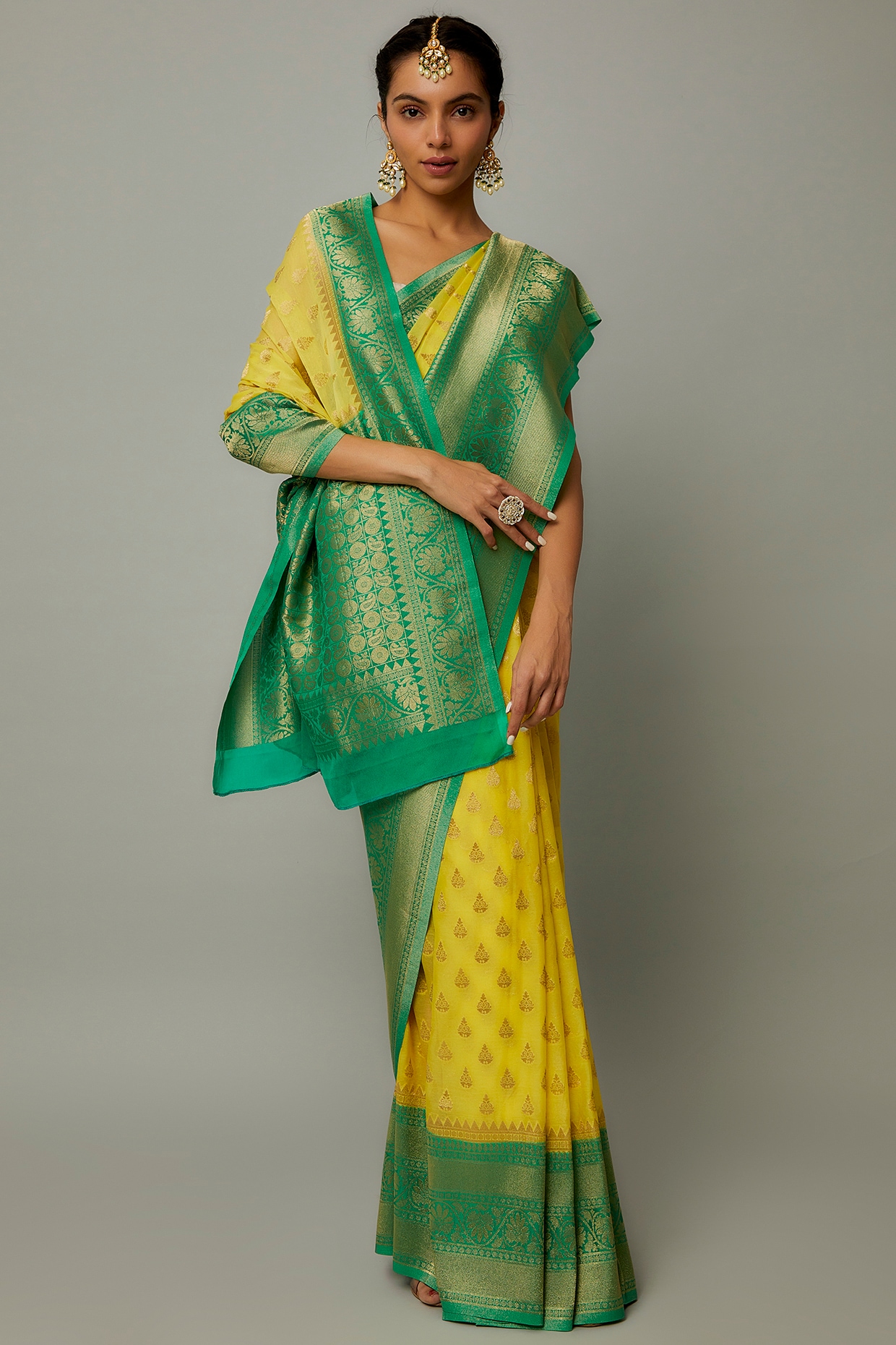 Latest Unique Silk Saree Color Combinations | Tulsi Silks