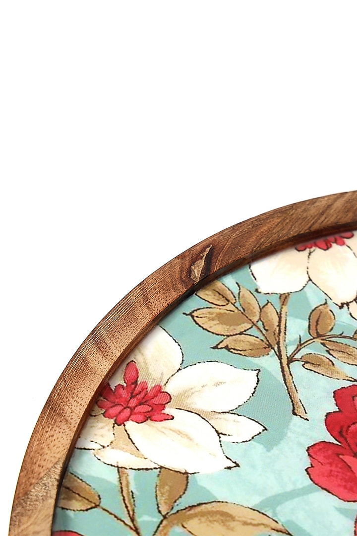 Multi-colored Mango Wood Platter by BLUE ELEPHANT at Pernia's Pop Up Shop