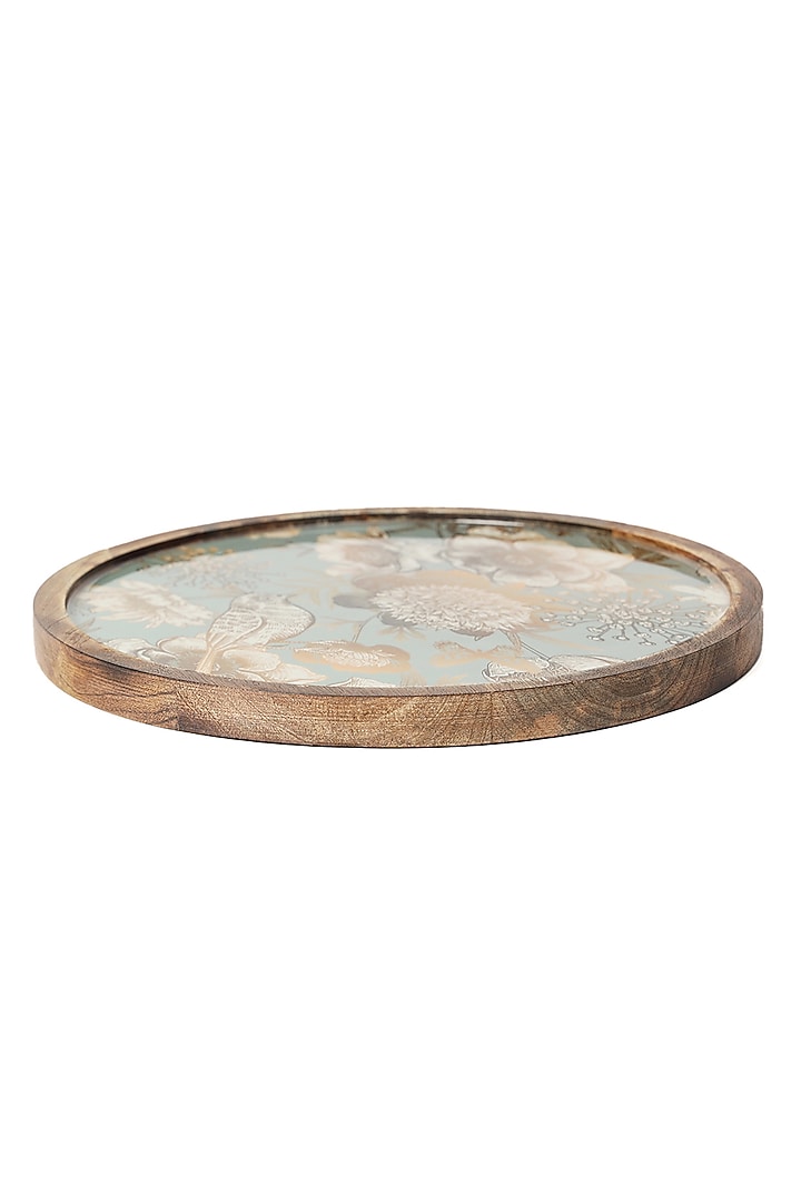 Multi-colored Mango Wood Platter by BLUE ELEPHANT at Pernia's Pop Up Shop