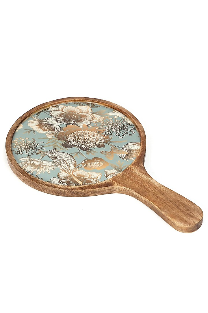 Multi-colored Mango Wood Platter by BLUE ELEPHANT at Pernia's Pop Up Shop