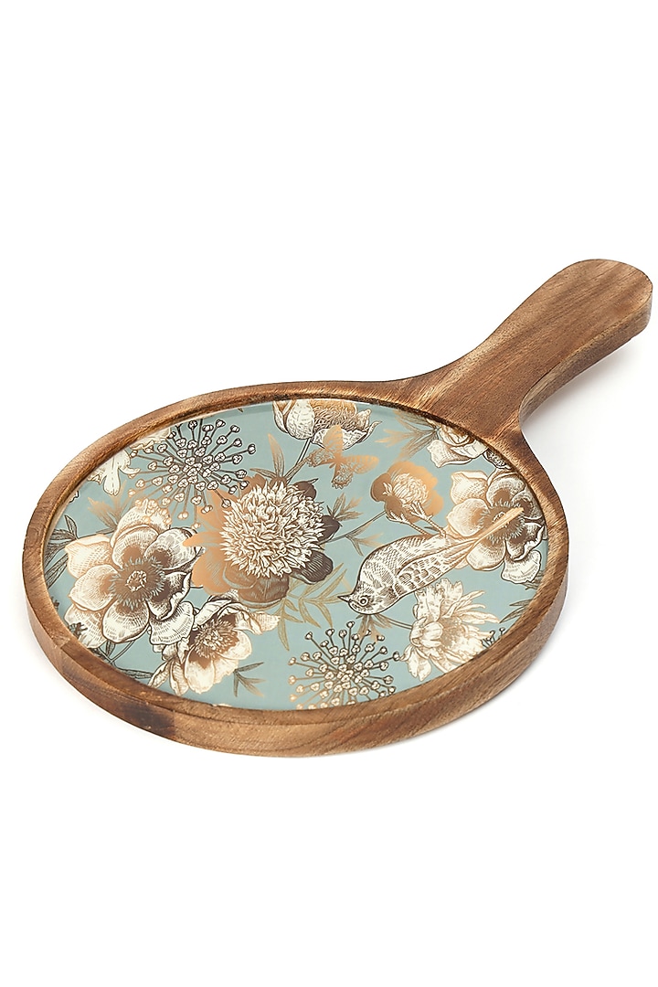 Multi-colored Mango Wood Platter by BLUE ELEPHANT at Pernia's Pop Up Shop