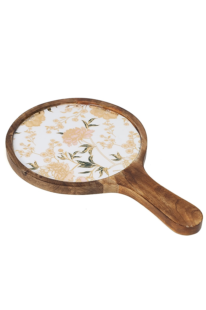 Multi-colored Mango Wood Platter by BLUE ELEPHANT at Pernia's Pop Up Shop