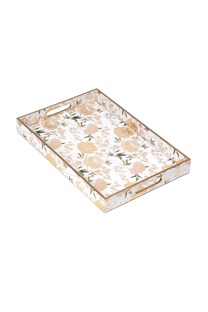 Multi-Colored Wood Serving Tray by BLUE ELEPHANT at Pernia's Pop Up Shop