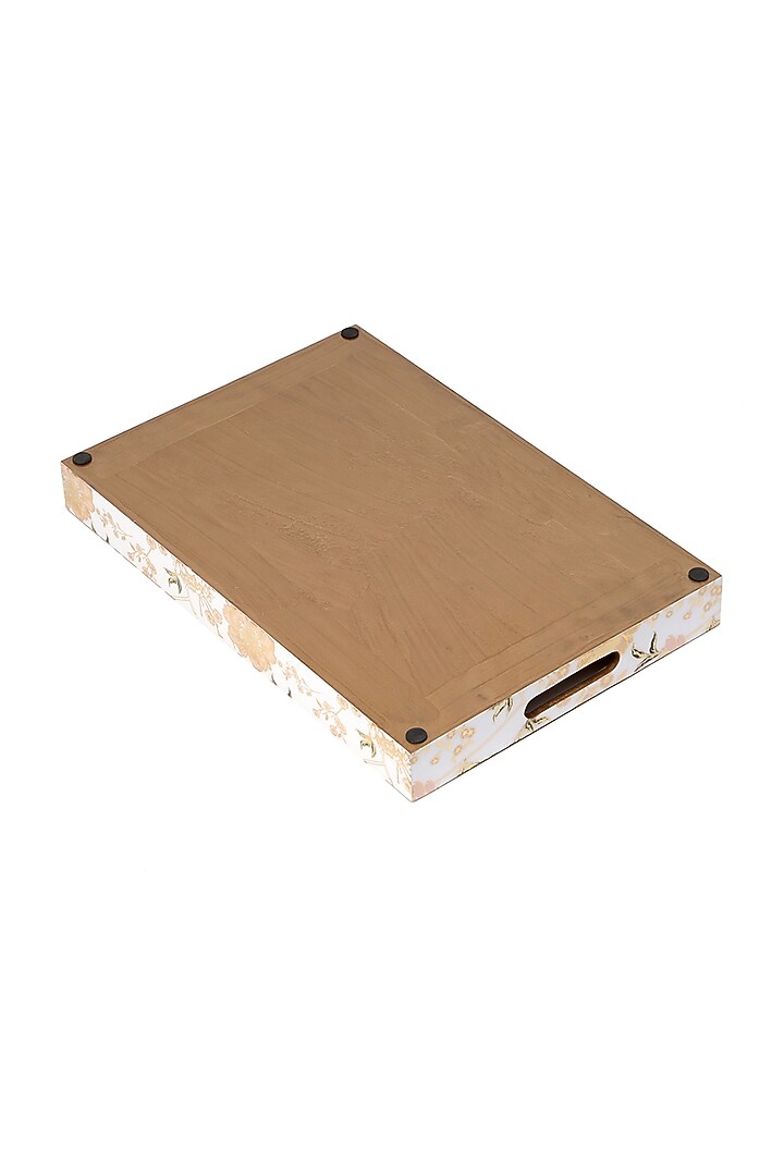 Multi-Colored Wood Serving Tray by BLUE ELEPHANT at Pernia's Pop Up Shop