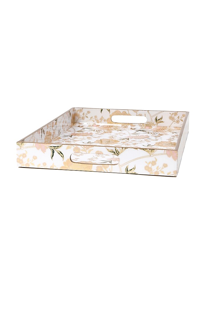Multi-Colored Wood Serving Tray by BLUE ELEPHANT at Pernia's Pop Up Shop