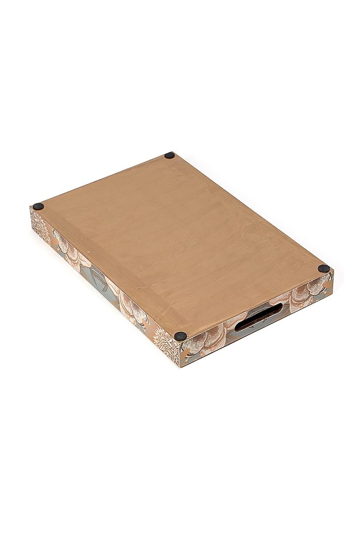 Grey Wood Serving Tray by BLUE ELEPHANT at Pernia's Pop Up Shop