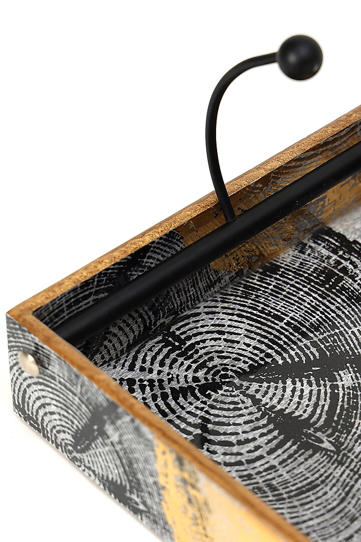 Silver Wood Tissue Holder by BLUE ELEPHANT at Pernia's Pop Up Shop