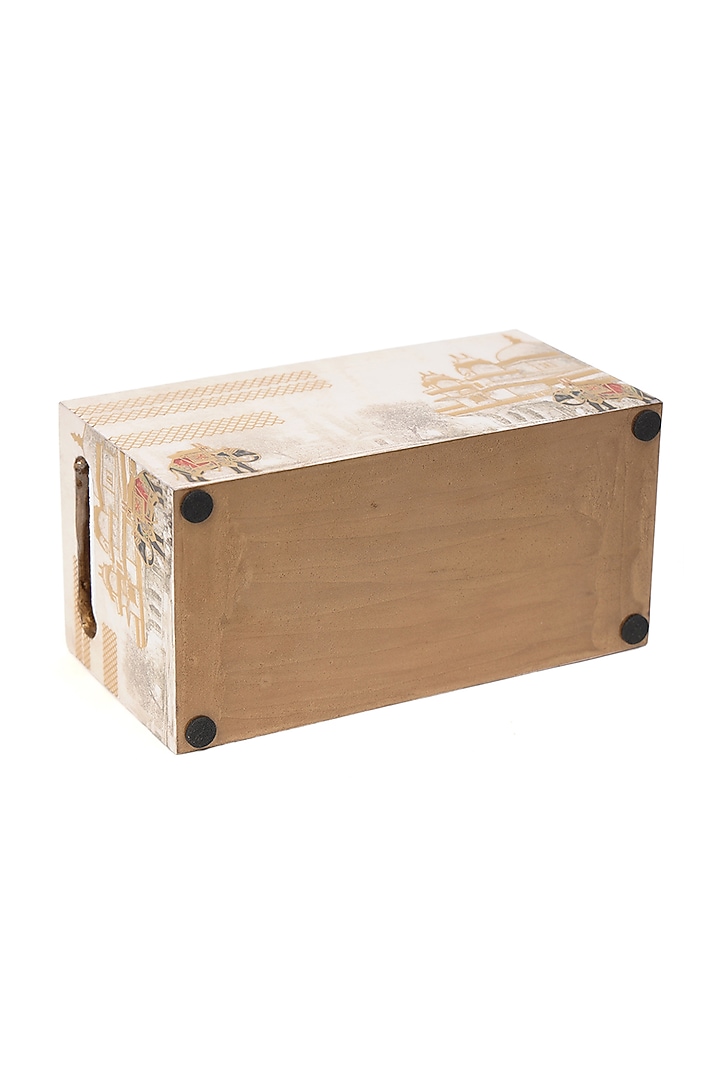 Multi-Colored Wood Cutlery Holder by BLUE ELEPHANT at Pernia's Pop Up Shop