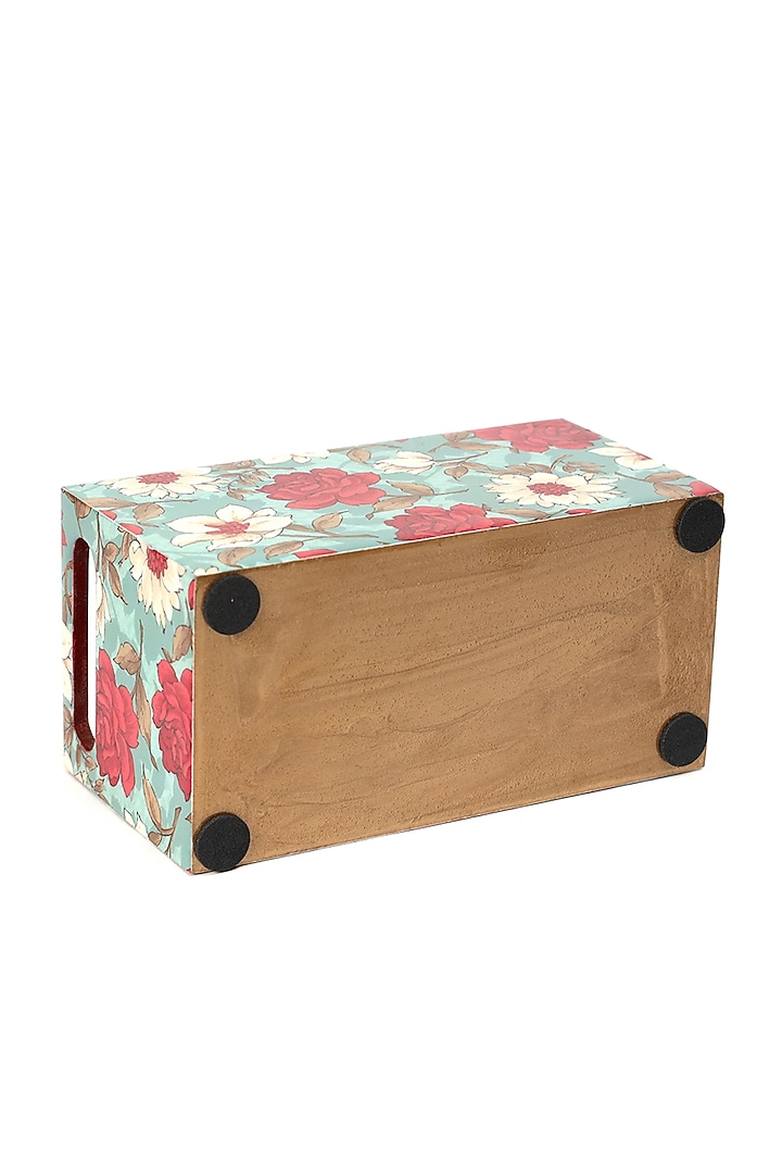 Red Wood Cutlery Holder by BLUE ELEPHANT at Pernia's Pop Up Shop